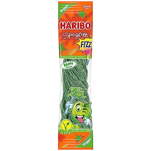 2 er Pack Haribo Spaghetti Apple FIZZ veggie 2 x 200g