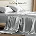 Bedsure Satin Sheets Queen Size - 4 Piece Silky Bedsheets with Elastic Corner Straps and 15 Inches Deep Pocket Fitted Bedsheet,1 Flat Sheet, 2 Satin Pillowcases, Good for Hair &Skin(Queen,Silver Grey)
