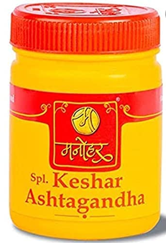 MAHAVIR PERFUMERS Manohar Sp Keshar Ashtagandh 3 pack of 100 Gms ech total 300 gms (pack of 3) (B07QF9X9TF) Amazon Price History, Amazon Price Tracker