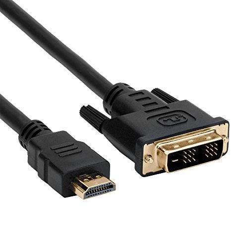 Cable HDMI DVI-D negro de 3m Axiom adaptador macho a macho para monitor y PC de escritorio