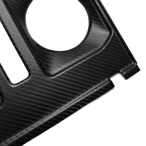 Yipmotiv Dry Carbon Fiber Center Console Gear Shift Panel Trim for Ford F-150 F150 Raptor R Lariat Platinum 2021 2022 2023 2024,Cup Holder Cover (Matte Carbon) by Yipmotiv - Used condition - Image 7