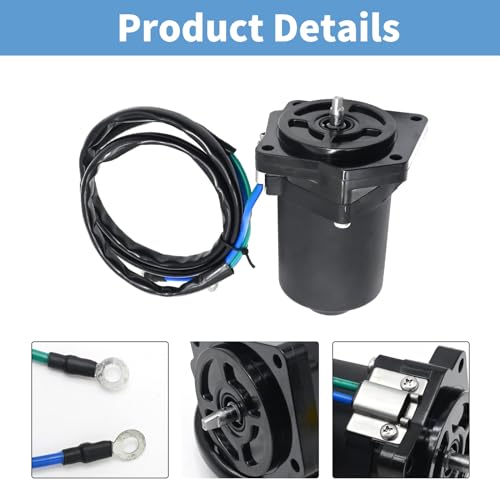 Image of Tilt Trim Motor Replacement for Yamaha 4-Stroke F75LA F90JA F90LA F90XA 2013-2018 F75TLR F90TJR F90TLR F90TXR 2005-2012 6D8-43880-01-00 6D8-43880-09-00