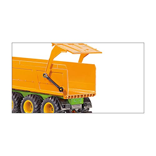 siku 2892, Joskin Dreiachs-Muldenkipper, 1:32, Metall/Kunststoff, Orange, Kippbare Mulde, Für siku Spielzeuge im Maßstab… – Bild 4