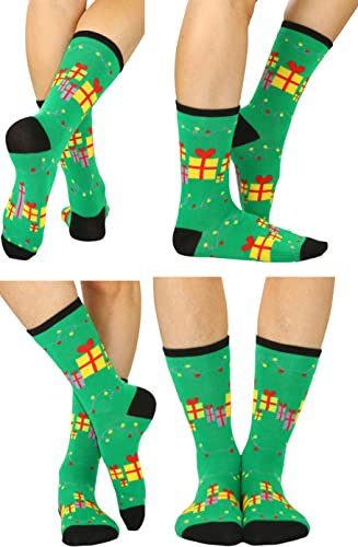 Image of ToBeInStyle Women's Pack of 6 or 12 Fashion Printed Crew Socks