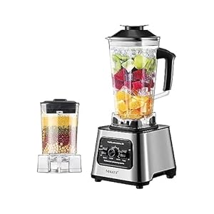SK-999 Multi Purpose Blender 6000W High Power 2 in 1 Cup Food Processor, Ice Crusher