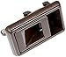 Dorman 80491 Front Driver Side Interior Door Handle Compatible with Select Toyota Models, Brown; Smooth, Black