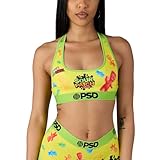 PSD Women's Sour Patch Kids Sports Bra, Multi, M