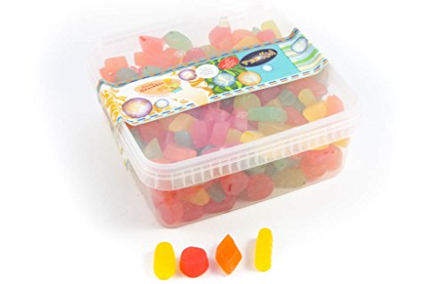 Deine Naschbox - Zuckerfreie Weingummis - Frucht Mix - Gelatinefrei - 1kg Süßigkeiten Box - XL Großpackung Cover