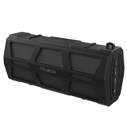 Bluetooth スピーカー MindKoo ワイヤレス 防水スピーカー【10W /Bluetooth4.2/IPX5防水規格/30時間連続再生】ポータブル ブルートゥース スピーカー