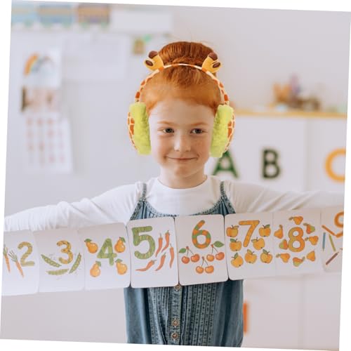 Adjustable Ear Muffs Plush Warmers for Cold Weather Soft Faux Fur Animal Ear Covers Thermal Insulated Headband for Boys Windproof Winter Protection for Skiing Snowboarding 6