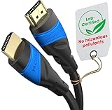 KabelDirekt – 8K / 4K HDMI Cable – 2m & More HDMI Cables (0.15m–22.5m) – German-Engineered HDMI Lead – Supports 10K/8K@60Hz/4K@120Hz – HDMI Cable for HDTV, PC, PS5, Xbox, Switch