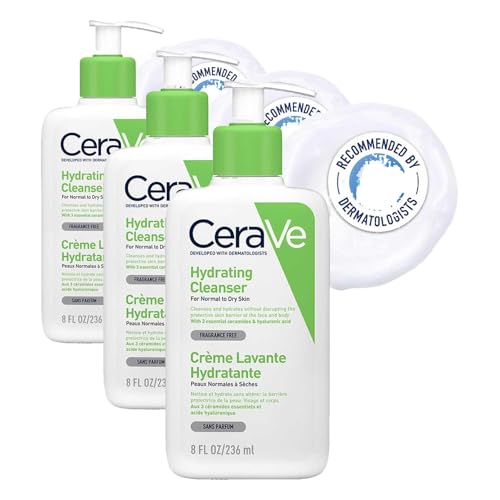 Lotion nettoyante hydratante CeraVe anti tiraillement visage corps