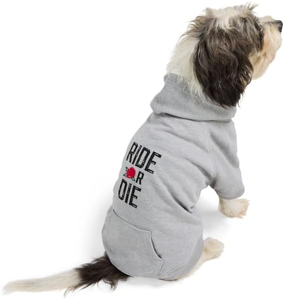 Reddy by Petco Ride or Die Dog Hoodie Large