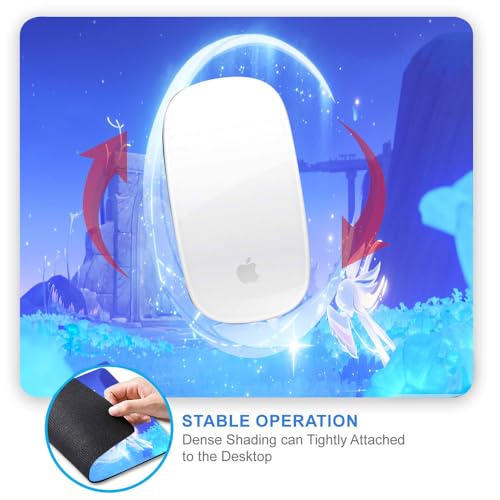 Image of Gadgets WRAP Gaming Mouse Pad 7.5 x 9 Inch, Anti-Slip, Spill-Resistant, Ideal for Home, Office, Gaming Setups - Columbina