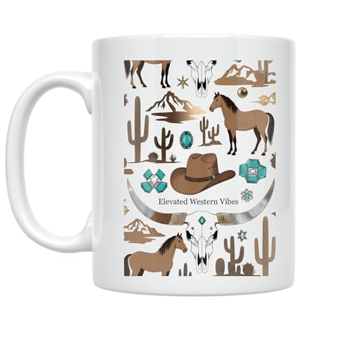 Western Mood 11 oz Ceramic Coffee Mug