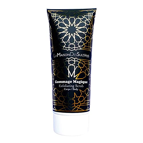La Maison Des Sultans - Gommage Corps Scrub Magique - Ingrédients Anti Cellulite et Anti Impuretés - 96% d'Ingrédients Naturels - Fabriqué en France… Cover