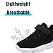 Voxge Boys Girls Sneakers Knitted Mesh Sports Shoes Breathable Lightweight Running Shoes for Kids Fashion Athletic Casual Shoes (Little/Big) Kids Black Size 11.5 M US