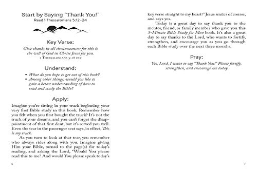 Barbour Books 9781643522746 The 5-Minute Bible Study thumb #2