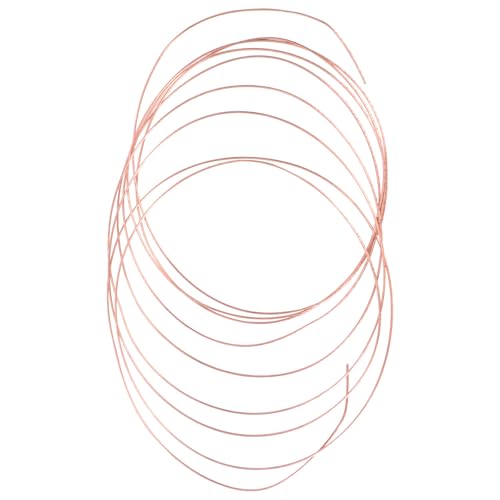 COSMEVIVI 5 Meter 1.5mm Exposed Conductive Copper Wire for Electrical Wiring, Crafting, and Cable Making in Industrial Applications