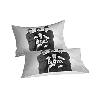The Beatles Ensemble De Literie De 3D , Ensemble De Housse De Couette en Microfibre Confortable Et Doux De 3,Fermeture… - Les Beatles, Paul McCartney, John Lennon, RIngo Starr, George Harrison The Beatles Ensemble De Literie De 3D , Ensemble De Housse De Couette en Microfibre Confortable Et Doux De 3,Fermeture… – Image 2