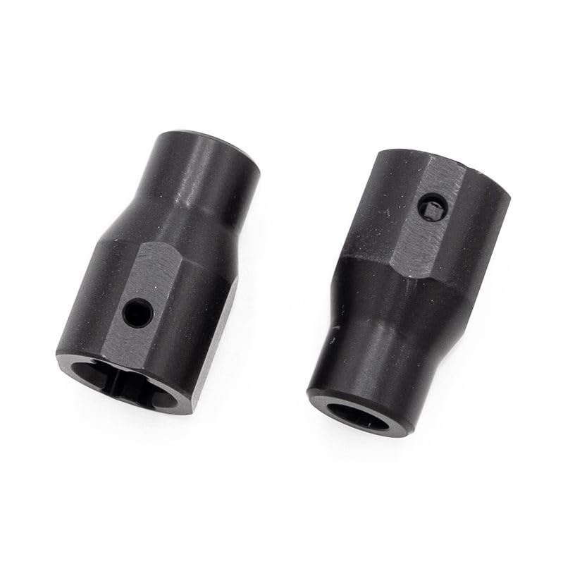 HOBBYTECH - Fusées arrières CRX en Aluminium usinées Noir : CRX-075-FR