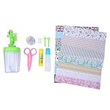 【Umweltfreundlich】 Die handbetriebene Papierwalzmaschine kann Zeitungen zu Schmuckkörnern verarbeiten. Dies ist eine hervorragende Möglichkeit, Papier zu recyceln.