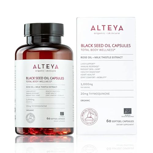 Alteya Black Seed Oil and Rose Oil Supplement with Milk Thistle Extract — view 3