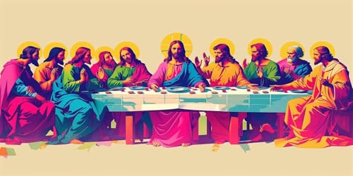 �������G �Ō�̔ӎ` Paint by Numbers �h��G �L�b�g ��l �����ʂ肦 ��l�p�����h��G�L�����o�X�N���t�g ���� �L�����o�X�A�[�g �u���V�ƃA�N�����G�̋��, �I�t�B�X �C���e���A ���r���O����, �����ւ̃M�t�g 90x180cm (�t