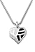 Produktbild Miore Damen Halskette 925 Sterling Silber rhodiniert Emaille 45 cm MSM214N