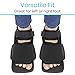 Vive Wedge Post-Op Shoe - Offloading Boot for Heel or Ankle Pain - Medical Foot Recovery for Bone or Soft Tissue Surgery, Fracture, Plantar Fasciitis, Ulcerations, Feet (Large)