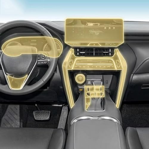 Film PPF intérieur Toyota Harrier 2020-2024 protection TPU mat auto-cicatrisant