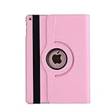 QiuKui Tab Hülle Für iPad 9.7 2018 2017 ipad 11 2020 / ipad 10.2, 360, Leder-intelligente Coque + Film + Stift-Abdeckung Für Air 2 Air Fall 5. 6. (Farbe : Pink, Größe : for ipad11 2020(2018)