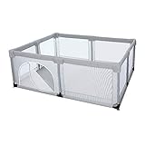 GaoYunQin Laufgitter Laufstall Antikollisions-Laufgitter für Babys Und Kleinkinder...
