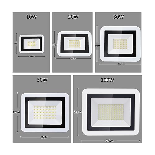 Foco LED impermeable que soluciona la oscuridad en exteriores 2