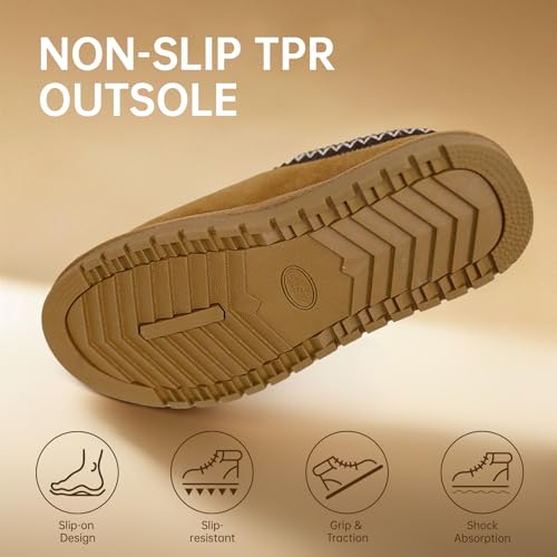 Slipper for Women Men Suede Braided Mini Boots with Fluffy Fur Lining Short Ankle Boots for Autumn Winter Warm Casual Comfort Shoes4