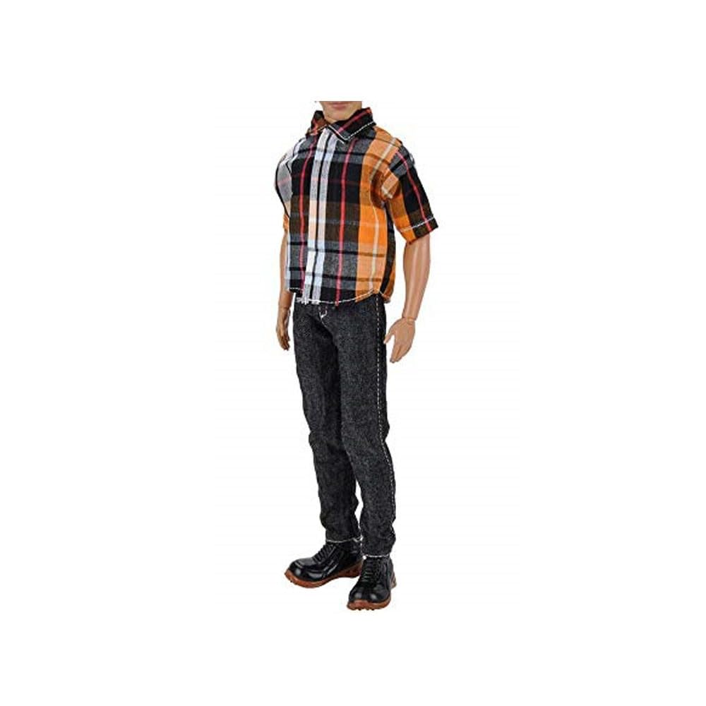 Uteruik Boy Doll Shirt and Trousers Clothing Suits for 11.5in/30cm Men Doll Casual Outfits Costume (#F)