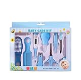 Generic Newborn Nursery Care Set, 10pcs Baby Safety Care Set for Infant for Travel (Blue)
