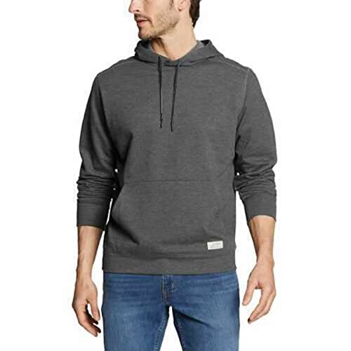 Eddie Bauer Men's Everyday Pullover Hoodie Sweatshirt (as1, alpha, m, regular, regular, Gray, Medium)