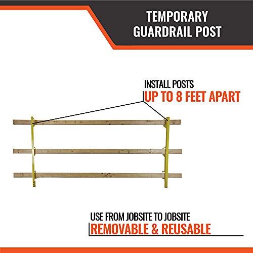 Malta Dynamics Temporary Guardrail Post Passive Fall Restraint System by Malta Dynamics - Image 4