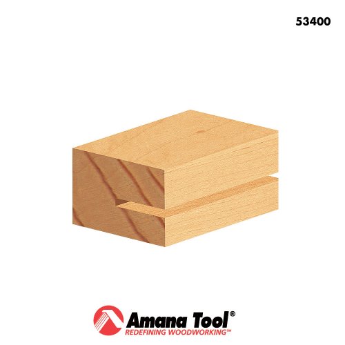Amana Tool 53400 Slotting Cutter Assembly 3 Wing X 1-7/8 Dia X 1/16 X 1/4 Inch Shank thumb #4