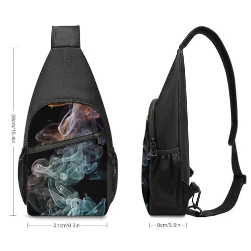 Bolso de cuerda psicodélico para senderismo y uso diario miniatura 2
