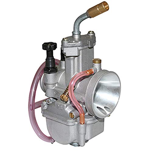 Carburador PWK 28 P2R con entrada de aire pulida para optimizar la aceleración de tu moto