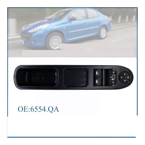 Commutation lève vitre bouton 6554.QA pour simplifier vos trajets en 207 - 2
