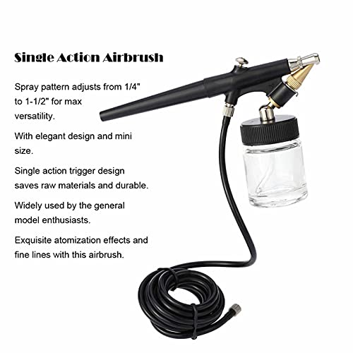 Sand Blaster Mini Airbrush Compressor Kit Siphon Feed Single Action Air-Brush Paint Spray Gun Sandblaster Voor Body Makeup Tattoo Car Manicure - Image 3