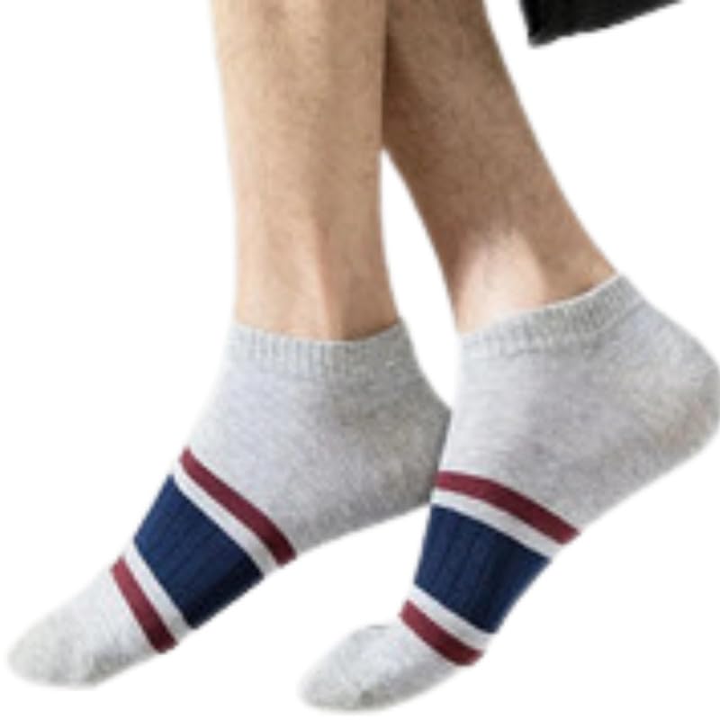 Ankle Socks | Smell-Free, Ultra-Light, and Breathable Design | Keeps Feet Fresh, Comfortable, and Dry Throughout the Day for Ultimate Comfort and Performance-(Multicolor-Pack of 5)-picture-28