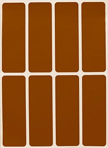 Royal Green White Labels Stickers 7.5cm x 2.5cm writable Rectangle Label for File Folder Tabs 120 Pack