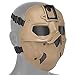 Tenoburian Tactical Airsoft Mask Full Face Protection Wild Mask with NVG Mount for Halloween Cosplay Costume Movie