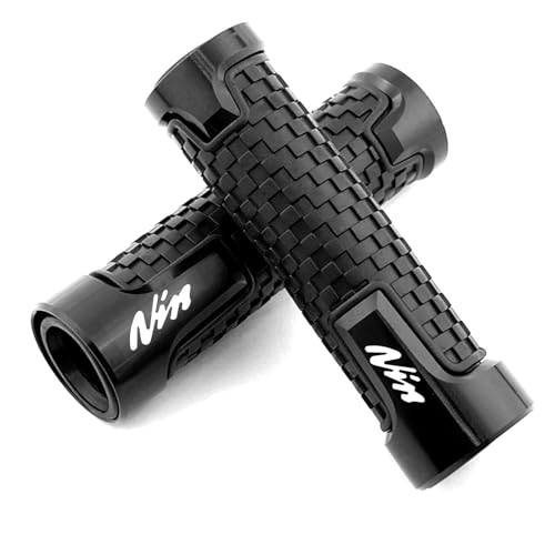ZYAKOMO CNC 22mm 7/8 Motorcycle Handlebar Grips Compatible with 2025 Ninja 500 SE 2026 Ninja 650 Ninja 400 Ninja 1100SX 1000SX ZX4RR ZX6R ZX10R ZH2