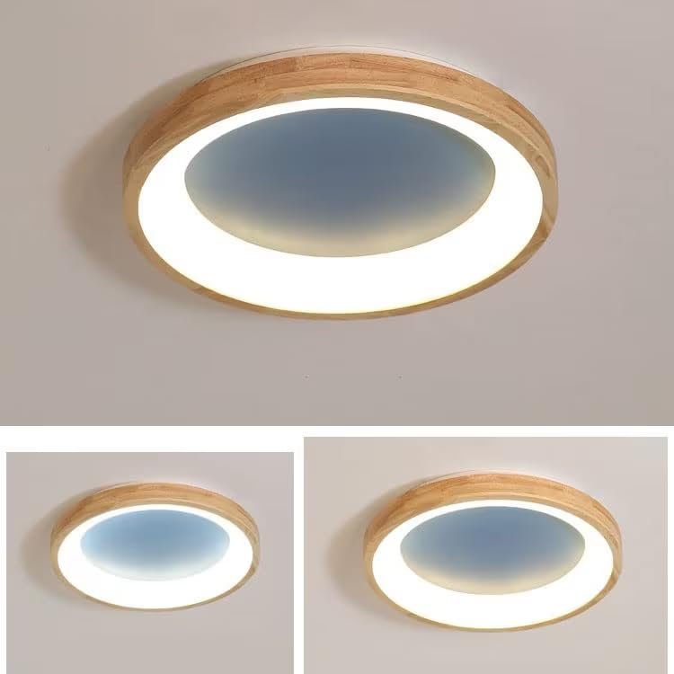 Plafonnier circulaire LED intensité variable design épuré - 4