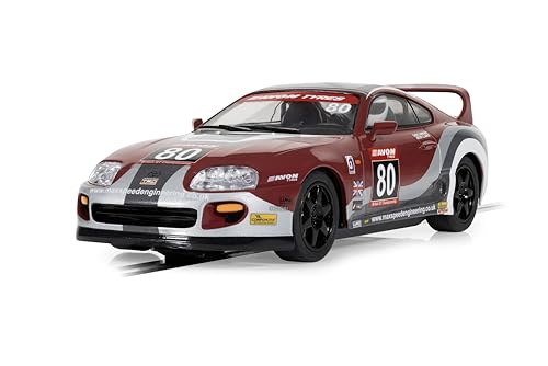 Coche de slot Superslot Toyota Supra con diseño clásico para carreras